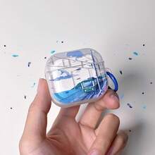 1pc Anime Train/Subway Design Pro 3/ Pro 2 Protective Case, Apple 3/ 4 Protective Cover - Multicolor - View 4