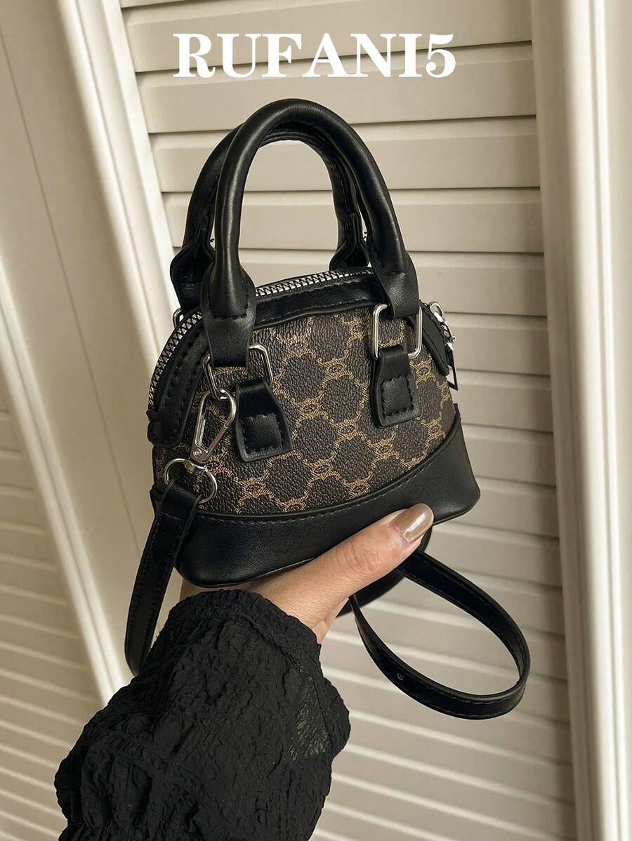 Túi xách mini in họa tiết cổ điển đa năng, túi đeo chéo hình vỏ sò thanh lịch dành cho nữ, thích hợp để đi mua sắm, đựng ví, đi chơi thường ngày, đặc biệt phù hợp với phụ nữ trẻ, sinh viên đại học, người mới đi làm và nhân viên văn phòng. Cũng rất phù hợp cho văn phòng, trường đại học, công việc, kinh doanh, đi làm, hoạt động ngoài trời, du lịch và dã ngoại.