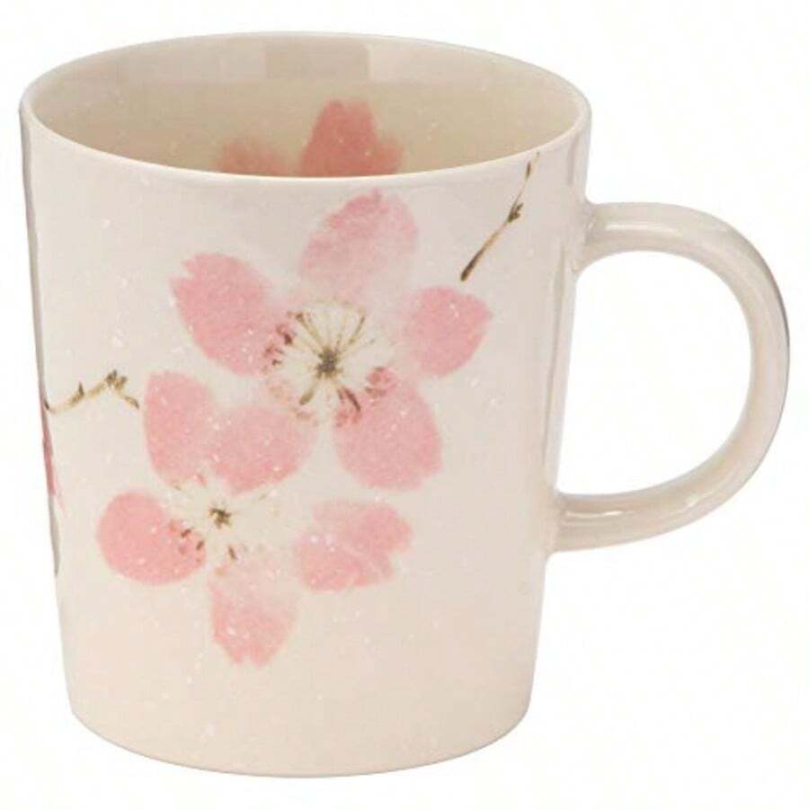 美濃焼 軽い器 KARUI UTSUWA みやま桜 マグ ピンク K80030 - 写真の通り - チェックする 1