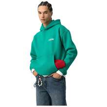 Tiffosi Hoodie 124-15599717220696 For Man In Color Green - أخضر - مشاهدة 2