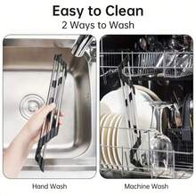 Giá để chén đĩa và dụng cụ nhà bếp hình tam giác có thể gập lại, làm bằng thép không gỉ. - A - Xem 5
