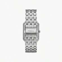 Fossil ES5400 Women's Elegant Quartz Watch - Stainless Steel Case, Leather Strap, Mineral Glass, 50M Water Resistant, Rose Gold Dial - Silver - View 4