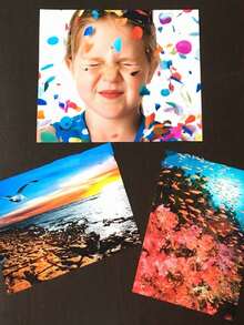 100 tờ giấy in phun khổ A4 (8.3" x 11.6", định lượng 120gsm, chuyên dụng cho máy in ảnh, bề mặt bóng cao cấp, chống thấm nước, chống dầu, chống trầy xước, in một mặt, bìa cứng màu trắng. - A4 - Xem 4