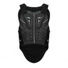 Motorcycle Armor Black Chest Back Protector Vest, Motorcycle Riding Spine Protector, Outdoor Sports Motocross Riding Protective Gear, Rider Gift - Multicolor - View 17