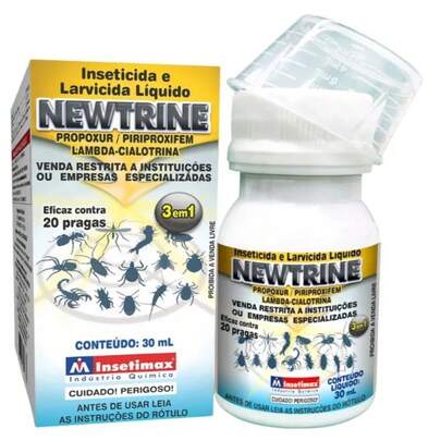 Newtrine Inseticida, Larvicida E Acaricida Rende 5lt 30ml