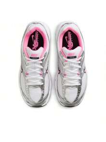 Nike Air Max Moto 2K - White/Metallic Silver/Black/Pink Spell - View 2