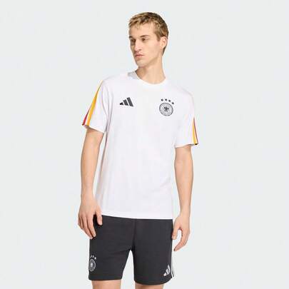 Adidas 男士 DFB DNA TEE 短袖T恤，针织无领短袖 TKB4401