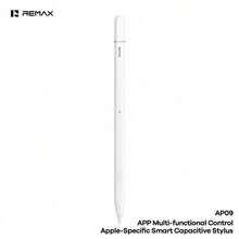 REMAX AP09 Smart Capacitive Stylus Handwriting Pen Delivers Precise, Smooth, And Responsive Control, Perfect For Note-Taking, Digital Drawing, Studying, And Professional Design On Compatible Tablets. - White - View 1