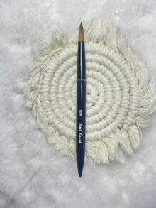 2 Stücke/Set Neu - Rosa & Schwarzer breiter flacher Liner Nagel Kunst Pinsel mit Metallgriff, eleganter runder Nagel Kunst Technik Pinsel für Gel Maniküre Salon und Nagel Kunst Enthusiasten, kurzes Nagel Design - Verschiedenfarbig - Übersicht 11