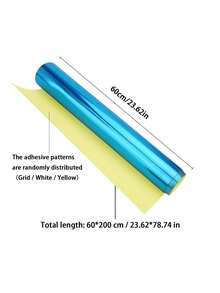 1 Roll Self-Adhesive Mirror Wall Sticker - Shatterproof, Washable, Suitable For Glass, Ceramic, Cabinet Doors And Smooth Surfaces - Decorative Modern Style, Multi-Piece Design, Creative Home Decor, Mirror Wall Decor - Multicolor - View 8