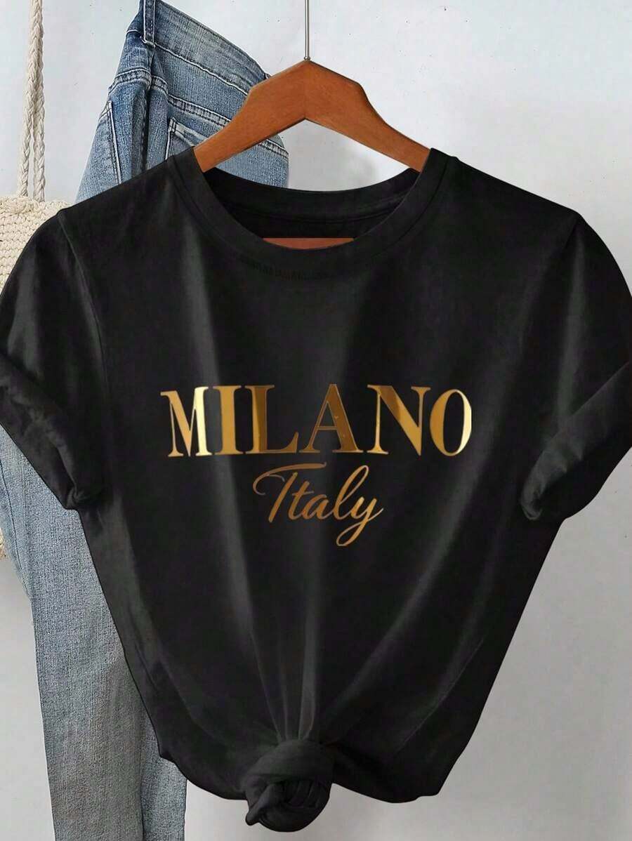 Women T-Shirts - Black - View 1