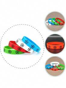 1 chiếc vòng tay cao su chủ đề bóng đá, vòng đeo tay silicon nhóm các đội tuyển World Cup, quà tặng nhỏ cho người hâm mộ bóng đá, quà sinh nhật nhỏ. - Nhiều màu - Xem 3