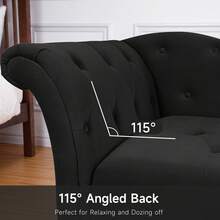 Chaise Lounges - Black - View 4