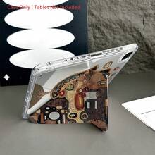 1pc Protective Folio Tablet Case With Pen Holder, Multi-Angle Stand, Compatible With IPad 10.9/10.2/ Air 5th Gen/Pro 11/10th/9.7/Air 2/7th/8th Gen/Air 4/5/ Air 13/11(M3 2025)/ 11(A16 2025) - Multicolor - View 5