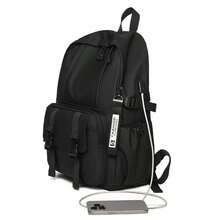 Men's Backpack, Business Commute Travel Large Capacity Rucksack For University Students - Multicolor - View 6