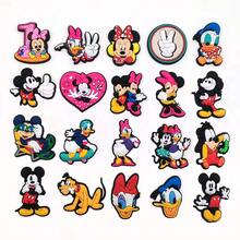 20 piezas de decoraciones de PVC para zapatos, adecuadas para chanclas, sandalias, pulseras, muñequeras, regalos de fiesta, regalos para niños (tanto para niños como para niñas). Artículos para el hogar, accesorios para zapatos, artículos relacionados con la decoración de zapatos. Dijes para manualidades/Repuestos de flores para zapatos/Accesorios para estudiantes/Decoración de hebillas lindas para zapatos/Decoraciones para parejas/Flores para zapatos de niños/Dijes/Juego de flores para zapatos - Multicolor - Ver 4