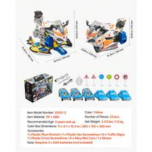 Kids Power Plant & Driveline Systems - Motorrad-motor Spielzeug, Gelb - View 7