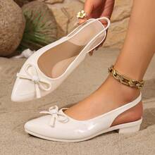 Women's Versatile Slip-On Mules, Suitable For Commuting And Travel - White - View 5