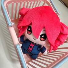 BLUESLEMON 4.72 Inch/10cm Cute Cotton Doll. Super Adorable! Backpack Virtual Singer Peripheral, Cute Girl Star Doll, Anime Peripheral. Home Decor And Small Ornament. A Perfect Gift For Best Friend Or Girlfriend. - Multicolor - View 3
