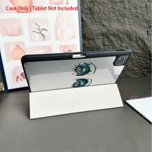 1 Piece Protective Folio Tablet Cases With Pen Holder,Compatible With IPad 10.9/10.2/ Air 5th Gen/Pro11/10th/9.7/Air 2/ (7th Gen)/ (8th Gen)/ Air 4/5/ Pro 11/ 10th Generation 10.9-Inch 2022 Smart Case/ Air 13(M3 2025)/ Air 11(M3 2025)/ Air 11(M3 2025)/ 11(A16 2026), Auto Sleep/Wake Function/Stylish Tablet Accessories - Multicolor - View 6