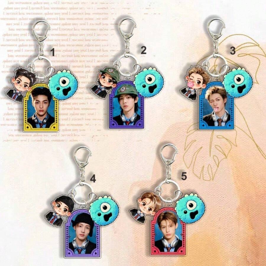 COR/TIS Fangoods Hanging Ornament, JAMES Zhao Yan Cheng Xuan Keychain Pendant - Multicolor - View 1