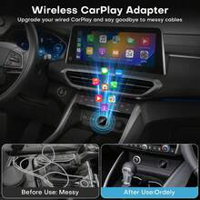 Car Play Adaptador Inalámbrico Y Android Auto Converter 2en1 - A - Ver 7