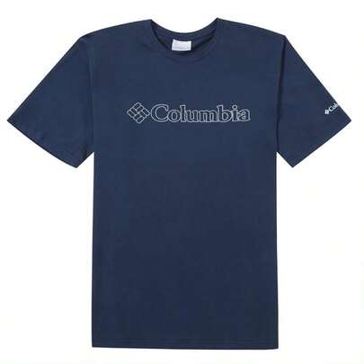 Columbia Pacific Crossing™ II 图案短袖T恤，男士轻便休闲户外运动T恤，AE9942465