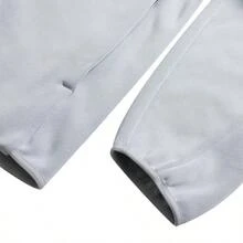 Under Armour Áo khoác/áo choàng nam, mùa xuân 2026, thoải mái, thường ngày, áo khoác có mũ dệt kim UA ESSENTIAL SWACKET 1378824-011 - Xám - Xem 7
