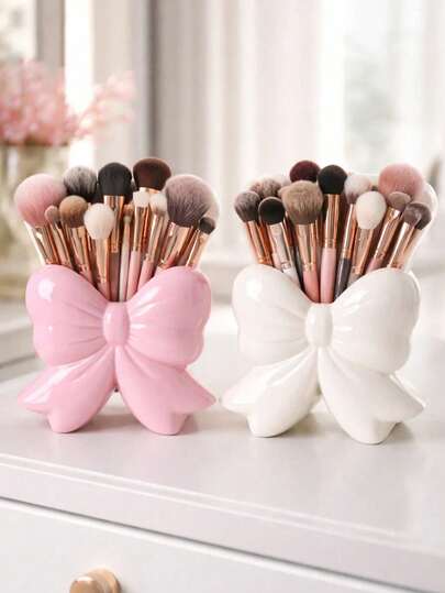 1/2 chiếc bình hoa hình bướm trang trí bàn làm việc, thiết kế ruy băng dễ thương, trang trí nhà cửa, giá đựng cọ trang điểm, trang trí phòng ngủ bé gái, quà tặng bạn thân, quà tặng mùa đông cho phụ nữ