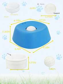 1pc/Set Slow Feeder Dog Bowl, Liquid Treat Bowl, Anti-Slip Interactive Ball, Bone Broth Licking Bowl, 3/4 Cup Yogurt Licking Toy, Suitable For Small, Medium And Large Dogs - 200ml - View 3