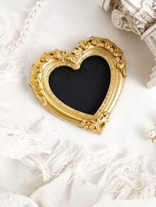 11pcs Gold European Style 3D Floral Pattern Photo Frame Decor Set, Resin Material Indoor Wall Decor Crafts, DIY Wall Decoration, Enhance Home Atmosphere, Suitable For Home Wall Decor, Photography Props, Photo Display, Miniature House Decor, Holiday Atmosphere Decoration - Gold - View 8
