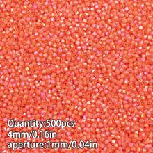 500 hạt acrylic, hạt rời có lỗ hai đầu nhọn, dùng để làm trang sức DIY, đồ thủ công và vật liệu xâu hạt. - tự làm lấy - Xem 17