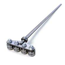 3mm Heavy-Duty Stainless Steel Straight Edge Positioning Jig, Woodworking Cutting Guide Tool For Accurate Measuring & Straight Cuts, Precision Guide For Wood, Metal, Polystyrene, DIY Carpentry & Construction - Inch Calipers - View 8