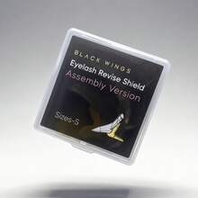 BLACKWINGS 睫毛提升套組 1 對，5 種尺寸可選，睫毛固定保護板，可重複使用睫毛分離器托盤，矽膠板提升工具，可重複使用睫毛提升套組，睫毛燙髮墊，矽膠睫毛提升點，睫毛捲翹器，塗抹器，睫毛輔助工具，睫毛提升燙髮液 - 彩色 - 查看 13
