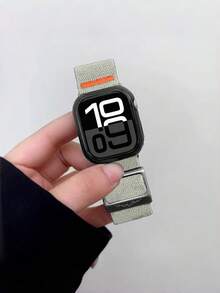 26mm Stretchy Band Compatible With Apple Watch Bands Ultra 3/2/1 49mm 46mm 45mm 44mm 42mm 41mm 40mm 38mm Men Women, Soft Nylon Elastic Braided Strap For Apple Watch Series 11/10/9/8/7/6/5/4/3/SE/SE2/SE3 - 26mm - View 7