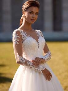 Wedding Dresses - 白色 - 查看 4