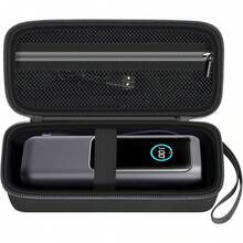 ALKOO Hard Case For Anker Prime 737 Power Bank 25000mAh, Portable Travel Carrying Pouch Protective Storage Bag For Anker 140W Powerbank - Case Only - Black - View 2