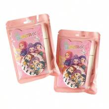 1 Set HUNTRIX Pink Demon Hunter Stationery Set, Cute Macaron Style Luxury Exquisite Gift, Suitable For Young Girls Daily Study, Writing, Diary, Holiday Gift - Multicolor - View 2