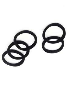 50pcs/Can Women's Basic High Elasticity Hair Ties For Ponytail, Hairstyle Casual,Woman Head Accessories, Woman Hair Accessories Ponytail Holders Hair Elastics Hair Rubber Bands Scrunchies Hair Rope, Hair Bobbles ,Gym Sport Outfit Gym Beauty Makeup Woman Accessories Elastic Band Black Seamless Hair Ties No Damage Elastic Hair Bands Basic Black Ponytail Holders Thick Hair Black Hair Elastics Bulk Black Hair Tie Set Essential Women's Accessories - 黑色 - 查看 7