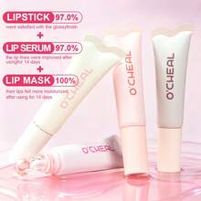 10毫升晶莹润泽保湿唇釉，水润唇彩，4色可选，水润镜面妆效，淡化唇纹，持久显色，日常唇部护理 - 彩色 - 查看 6