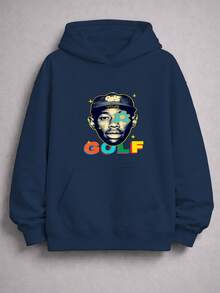 Tyler Creator Golf Album Unisex Sweatshirt Ref4834 - Navy Blue - View 5
