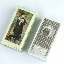 Meneghetti Tarot Cards, Vintage Style Fortune Telling Divination Cards, 78 Cards Included - Multicolor - View 3