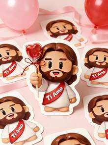 Hộp đựng kẹo lễ hội được thiết kế tinh tế, thiệp Valentine, phong bì lễ hội, thiệp chúc mừng lễ hội, quà tặng lễ hội, 10 món. - Nhiều màu - Xem 6
