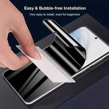 2 st. skärmskyddsfilm, kompatibel med S26 Ultra/S25/S24/S23/S22/S21-serien, skyddar integriteten, hög transparens, slät, inga bubblor, explosionsskyddad, reptålig - Hydrogelfilmens integritet - Visa 5