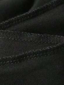 playeras de hombre Manga corta 100% algodón puro 200 gramos de peso ropa de hombre Sudaderas deportivas al aire libre de moda casual gym regalos para hombre día  padre Playa Ligero y transpirable  Estampado popular Calle de la moda - Negro - Ver 5