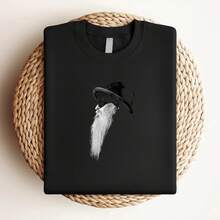 T-shirt femme imprimé Billy Gibbons ZZ Top Rock Music Chemise en coton Eliminator XXX Tres Hombres à manches longues ou courtes - Noir - Voir 3