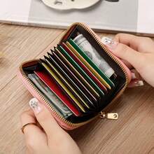 Fashion Nurse Day Pattern Women's Wallet, High-Quality Credit Card Holder With Minimalist Casual Design, Multiple Card Slots, Zipper Wallet For Women - Multicolor - View 9