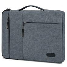 NEWHEY Laptop Sleeve Case 13.3-14 Inch Waterproof Business Computer Carrying Bag Compatible With MacBook Air/Pro HP Notebook Protective Tablet Handle Laptop Bag Black - Multicolor - View 3