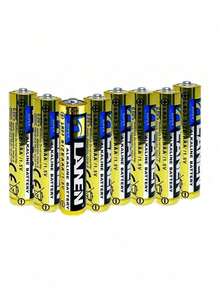 1.5V AA+AAA 碱性电池，电压稳定，持久耐用，适用于无人机、玩具、手电筒、剃须刀、钟表、门铃、遥控器、无线鼠标、灯串、圣诞装饰。一次性电池，不可充电 - 多色 - 查看 10