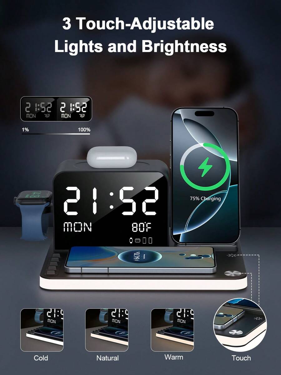 Wireless Charger - 黑色 - 查看 1